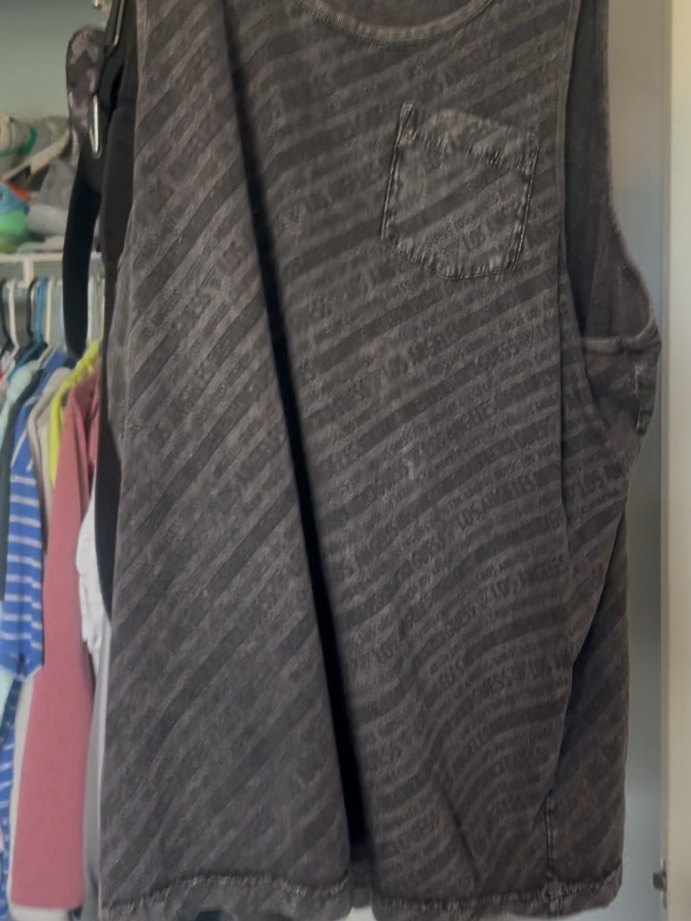Mens Guess tank top